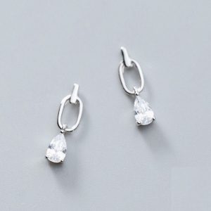 klasszikus fülbevalócirkonnal ezüst brillmánia webáruház webshop női ékszer ékszerek online bolt 3