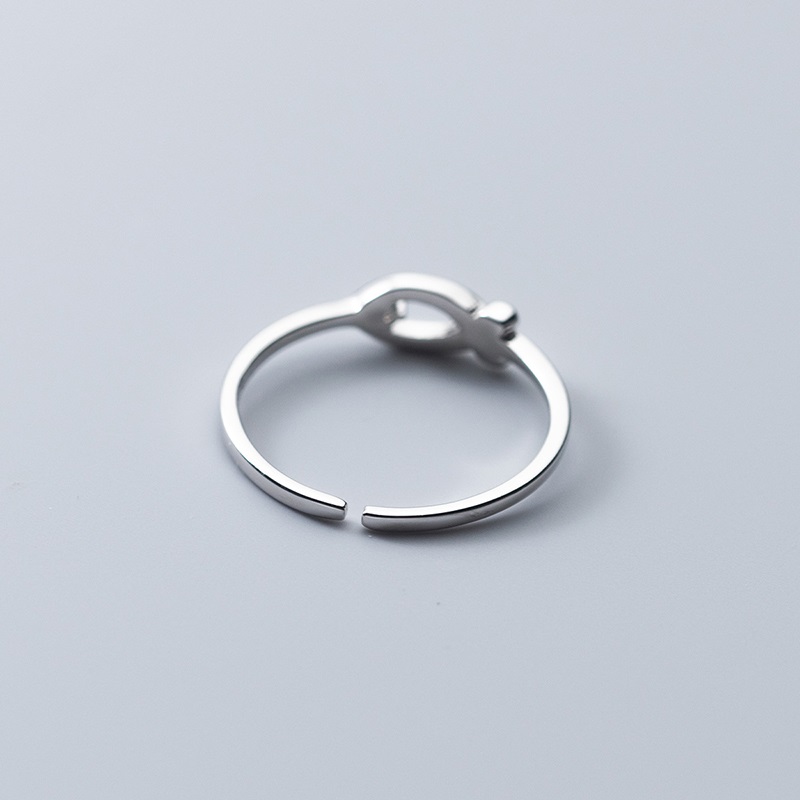 halas ezüst gyűrű