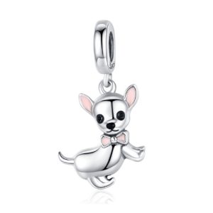 csivava ezüst charm